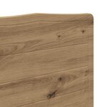 vidaXL Tête de lit Chêne artisanal 160 cm Bois d'ingénierie