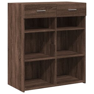vidaXL Buffet chêne marron 80x42 5x93 cm bois d'ingénierie
