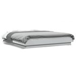 vidaXL Cadre de lit sans matelas blanc 150x200 cm