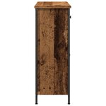 vidaXL Buffet vieux bois 70x30x80 cm bois d'ingénierie