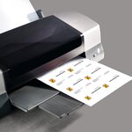 Lot de 100 Cartes de Visite Imprimables 3C Impression Recto Verso 8 5 X 5 5 cm 250 G SIGEL