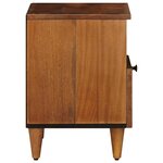 vidaXL Cabinet de chevet Marron 40 x 33 x 46 cm Bois de mangue massif