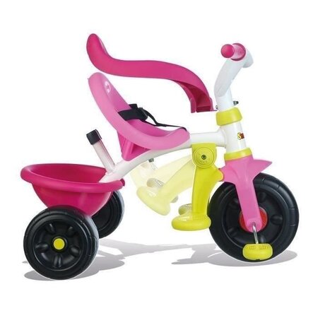SMOBY Tricycle Enfant Evolutif Be Fun Confort Rose - La Poste