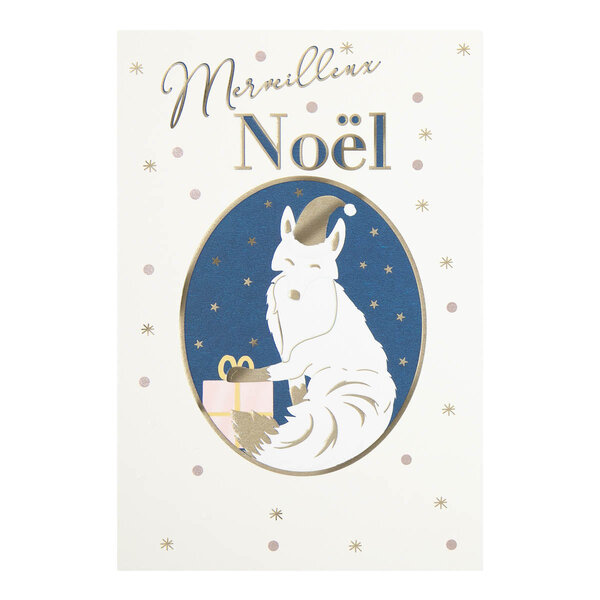 Carte De Vœux Céleste Renard - Draeger paris