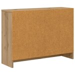 vidaXL Buffet Chêne artisanal 73 5 x 22 5 x 53 5 cm