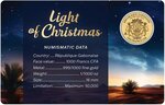 Pièce de monnaie en Argent 1000 Francs g 0.031 (1/1000 oz) Millésime  LIGHT OF CHRISTMAS 1/1000