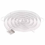 vidaXL Générateur de fumée froide rond 33 5 cm acier inoxydable