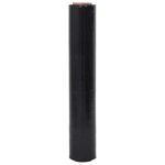 vidaXL Film étirable 6 Pièces noir 30 μm 50 cm x 150 m