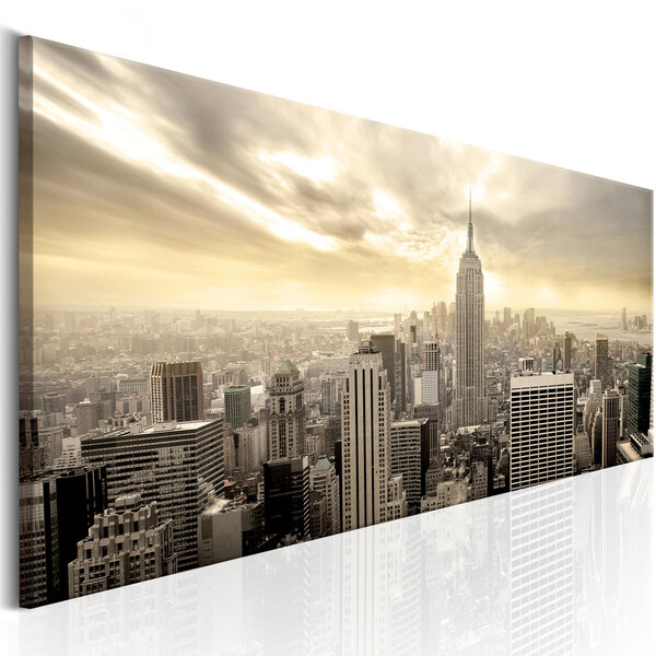 Tableau - city in the sun l x h en cm 135x45