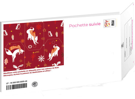 Prêt-à-Poster - Lettre Suivie - 250g - Pochette cartonnée XS - Un Noël qui fait du bien