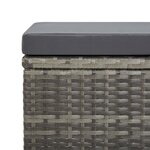 vidaXL Ensemble à manger d'extérieur 9Pièces et coussins Résine tressée