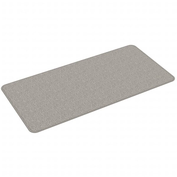 vidaXL Tapis de couloir aspect sisal platina 50x100 cm