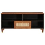 vidaXL Meubles et étagères de rangement pour médias avec tiroir Marron