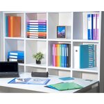 Protège-documents en polypropylène souple OPAK 20 vues - A4 - Bleu clair x 25 EXACOMPTA