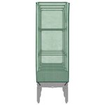 vidaXL Jardinière surélevée avec housse aspect rotin 120x40x140 cm