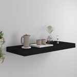 vidaXL Étagère murale flottante Noir 60x23 5x3 8 cm MDF