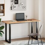 vidaXL Dessus de bureau fini à l'huile 120x60x2cm bois d'acacia massif