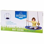Outdoor play balançoire nid avec tapis 100 cm 45412