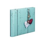 Album grand format 'rustico'  30 x 30 cm  100 pages blanches  love key hama