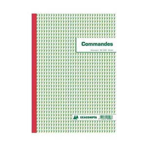Manifold 'Commandes' 297 x 210 mm 50 feuillets Tripli EXACOMPTA