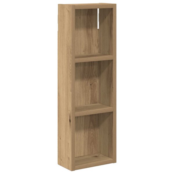 vidaXL Armoire murale de salle de bain Chêne artisan 20 x 10 x 60 5 cm