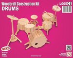 Maquette en bois batterie