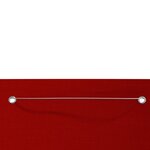 vidaXL Écran de balcon Rouge 160x240 cm Tissu Oxford