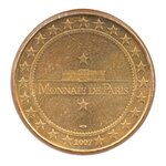 Mini médaille monnaie de paris 2007 - abbaye de daoulas