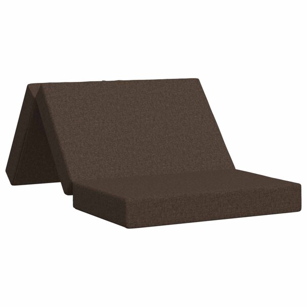 vidaXL Canapé-lit pliable 100 x 67 x 45 cm Taupe