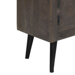 vidaXL Meuble TV Bois massif de manguier 140 x 30 x 45 cm