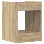 vidaXL Support de Plante 2 pièces Chêne Sonoma 30 x 30 x 40 cm