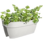 Balconnière Vibia Campana Flower Bridge 60 - Blanc 26 x 59 x hauteur 22 cm - 100  recyclé