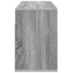 vidaXL Basboard avec tiroir Gris Sonoma 102 x 32 x 48 5 cm