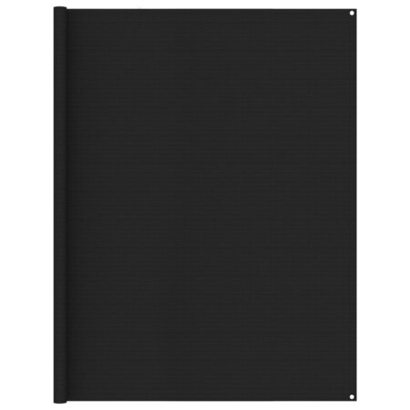 vidaXL Tapis de tente 250x600 cm Noir