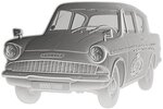 Pièce de monnaie en Argent 2 Dollars g 31.1 (1 oz) Millésime 2025 Magical Transport FORD ANGLIA