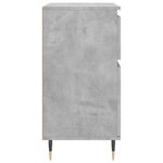 vidaXL Buffet Gris béton 60x35x70 cm Bois d'ingénierie