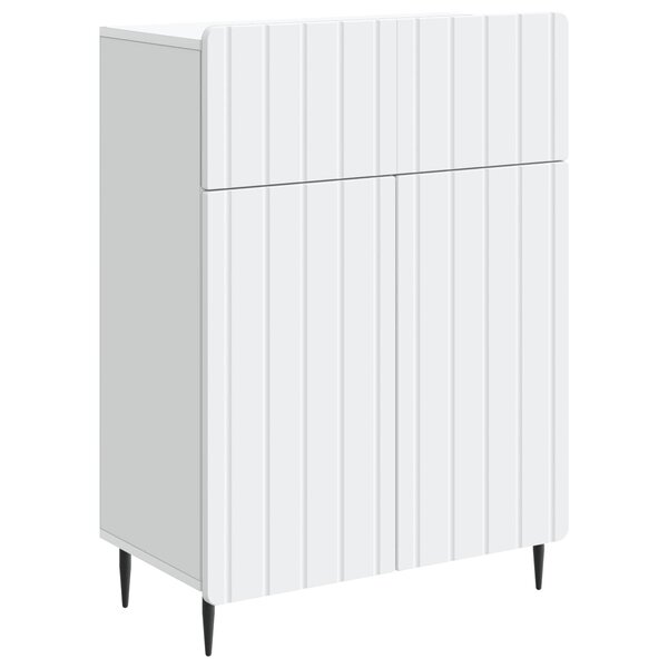 vidaXL Buffet Blanc 66 x 34 5 x 92 cm Bois d'ingénierie