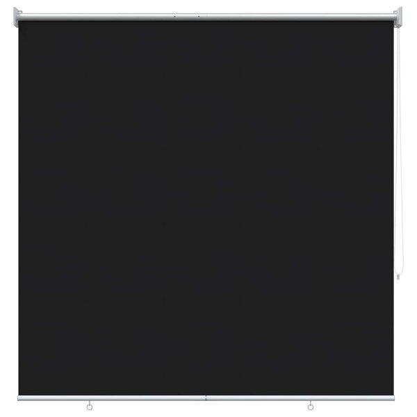 vidaXL Store enrouleur Protection UV Noir 120 x 230 cm Polyester
