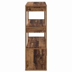 vidaXL Buffet Bois ancien 30 x 80 x 90 cm Bois d'ingénierie
