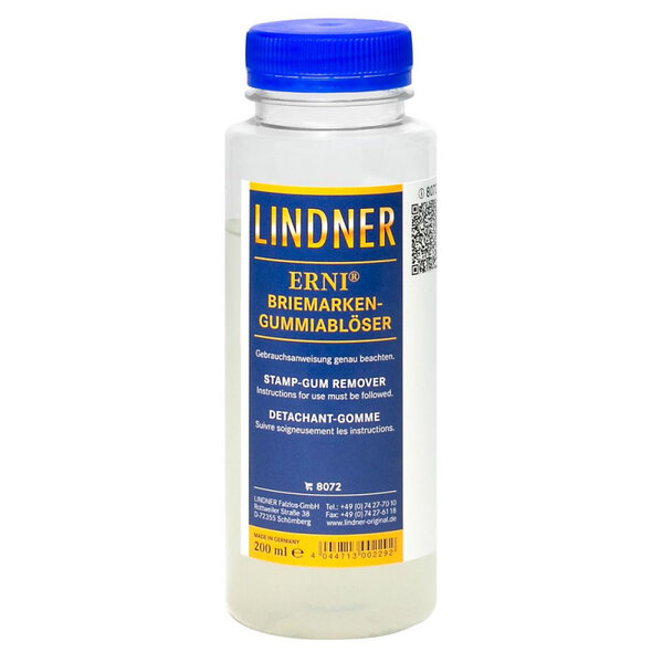 ERNI - Détachant gomme pour timbres.