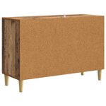 vidaXL Buffet Bois ancien 89 x 34 5 x 60 cm Bois d'ingénierie