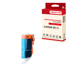 Nopan-ink - x1 cartouche canon cli 521 xl cli 521xl compatible