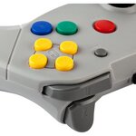 Manette filaire Under Control Nintendo 64 - 2M - Grise
