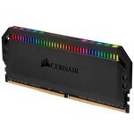 CORSAIR Mémoire PC DOMINATOR PLATINUM RGB 32GB (4 x 8GB) DDR4 DRAM 3600MHz C18 Memory Kit (COR0840006607403 )