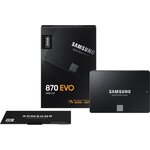 SAMSUNG - Disque Dur SSD 870 EVO SATA 2,5'' 250 Go