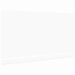 vidaXL Toile de rechange pour auvent Blanc 380 x 195 cm Polyester