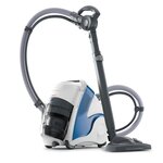 POLTI - Unico MCV80 - Aspirateur nettoyeur vapeur 3en1  - autonomie illimitée - filtre HEPA - 6 BAR - 2200W - Bleu + Blanc