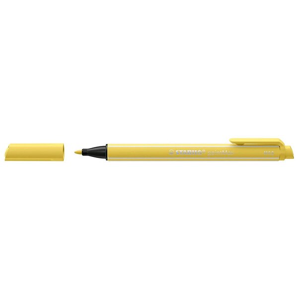 Stylo-feutre pointmax  jaune poudré stabilo