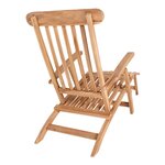 2 Chaises longues en teck ARRECIFE