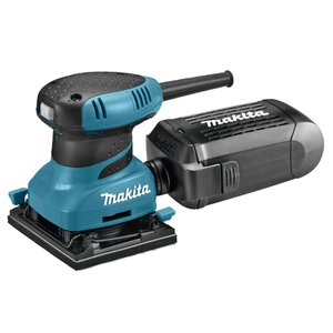 Makita ponceuse orbitale 200 w bleu et noir